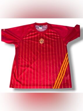 Adidas Spain Soccer Jersey Youth XXL Adult Small Futbol Shirt Spain National